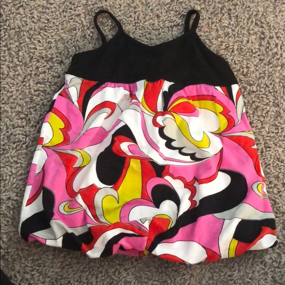 Bubble dress with pants